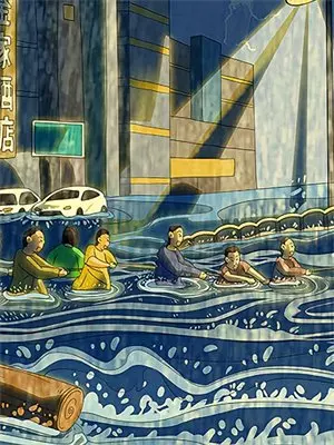 玫瑰盛开，人已不在